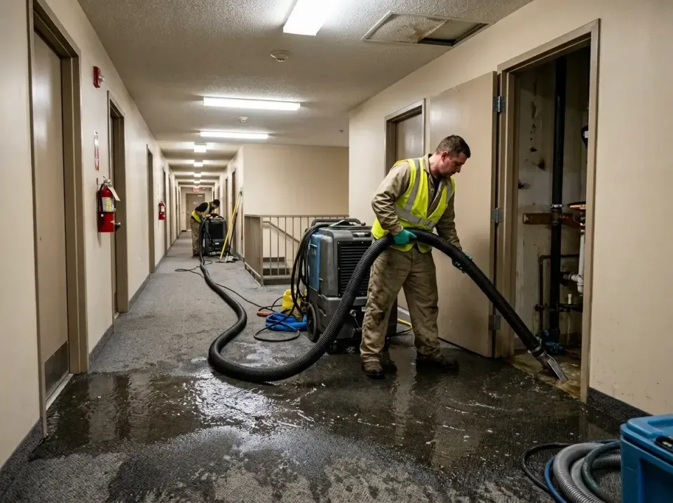 multi-unit-apartment-hallway-f-005 — frequently asked questions, Emergency Burst Pipe Water Extraction & Removal in Tunica R…